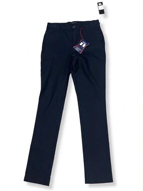 Simon Chang Denim Tummy Control Navy Pants Size 6 NWT Style 8233 Slim